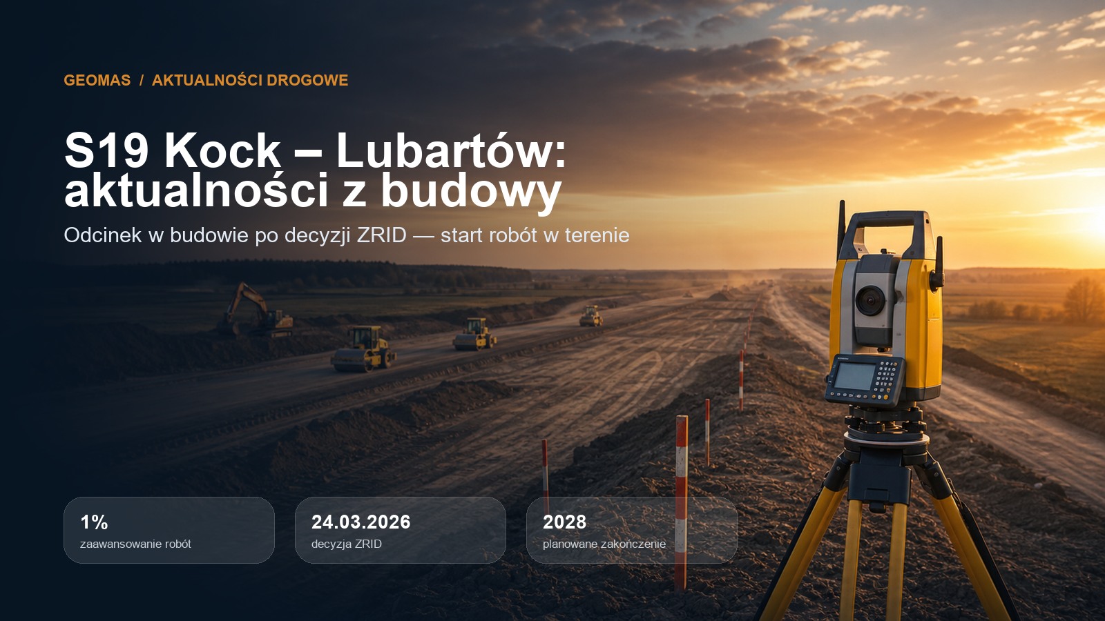 S19 Kock ? Lubart?w - aktualno?ci z budowy